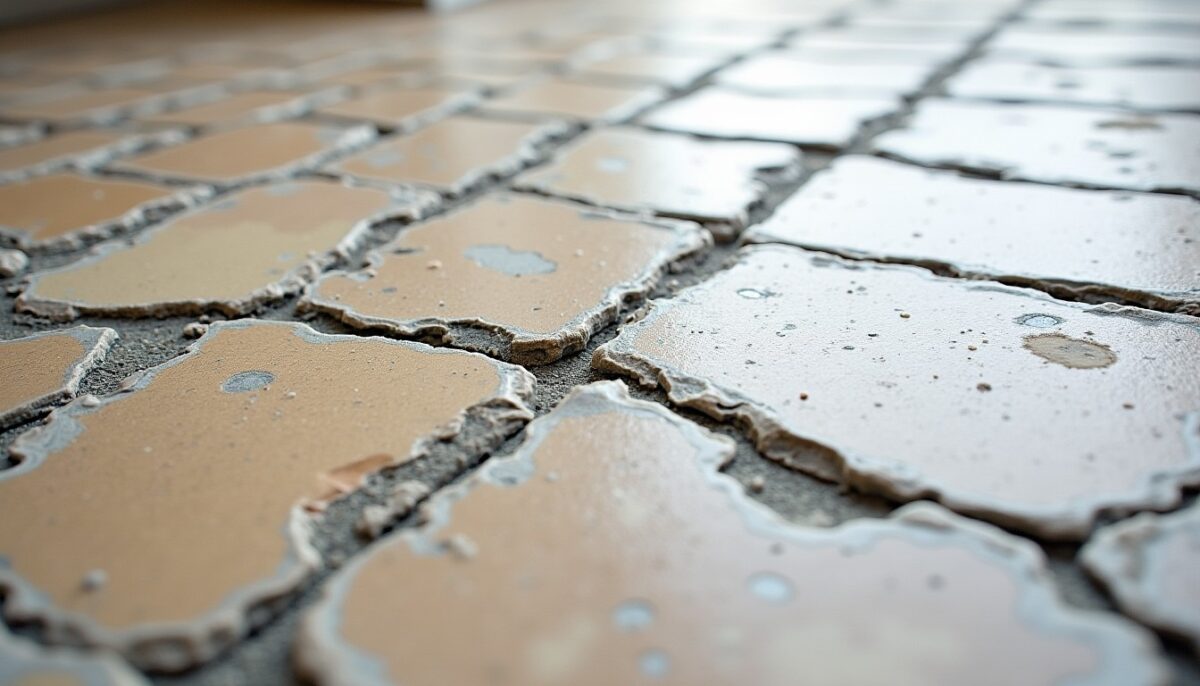 Fissures dans le carrelage : comprendre les origines et découvrir les remèdes efficaces