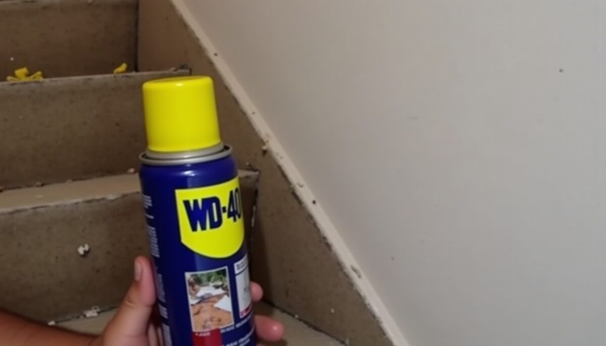 Comment éliminer les grincements d'un escalier grâce au WD-40 : guide étape par étape
